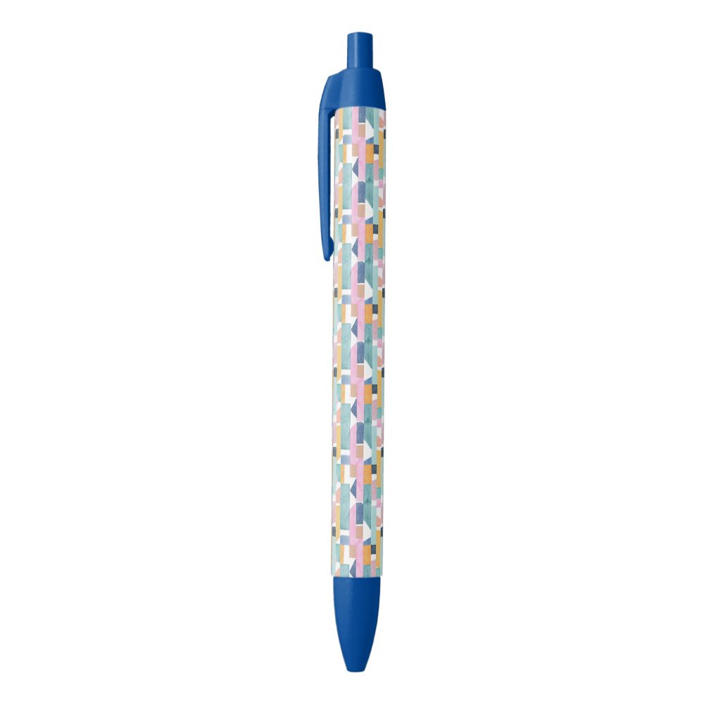 Disover Abstract Watercolor Shape Pattern Pen