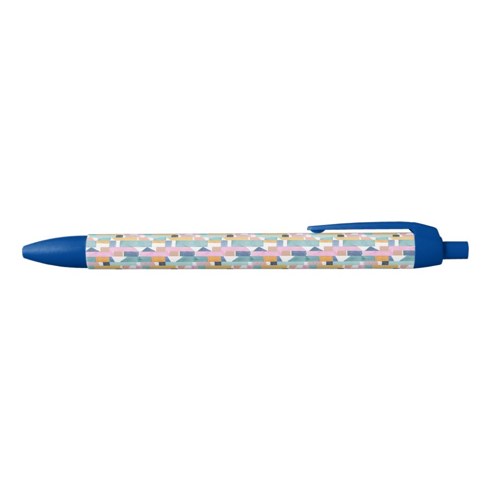 Disover Abstract Watercolor Shape Pattern Pen