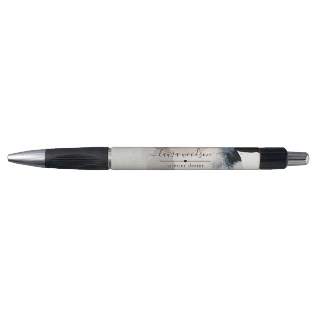 Abstract Watercolor Shapes Interior Designer  Pen (Front)