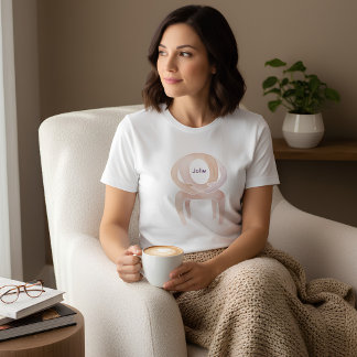 Abstract Watercolor Supportive Hug Chair Tri-Blend Shirt