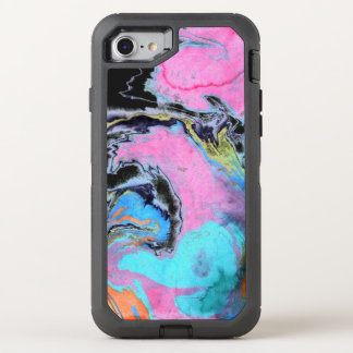 Abstract Watercolor Swirl OtterBox Defender iPhone SE/8/7 Case
