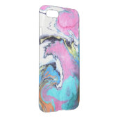 Abstract Watercolor Swirl Uncommon iPhone Case (Back/Right)