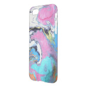 Abstract Watercolor Swirl Uncommon iPhone Case (Back/Left)