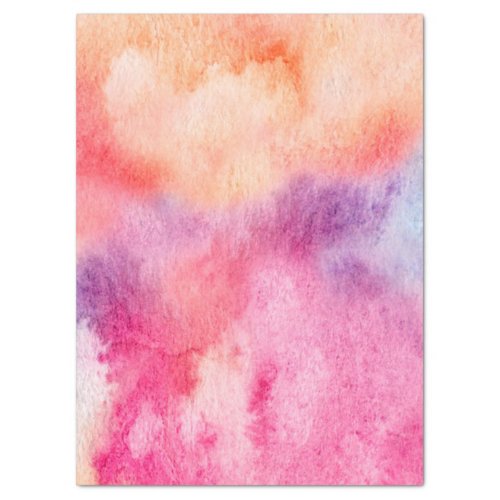 Abstract Watercolors Background Tissue Paper