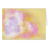 Abstract Watercolors - Orange Background (Front Horizontal)