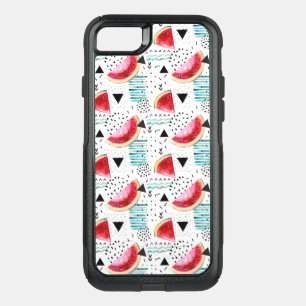 Abstract Watermelon Pattern OtterBox Commuter iPhone SE/8/7 Case