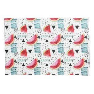 Abstract Watermelon Pattern Pillow Case