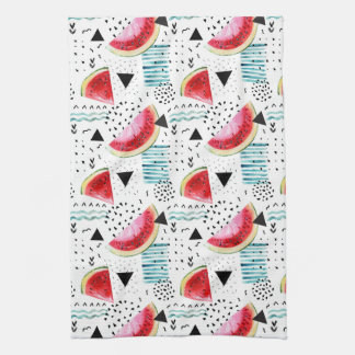 Abstract Watermelon Pattern Towel
