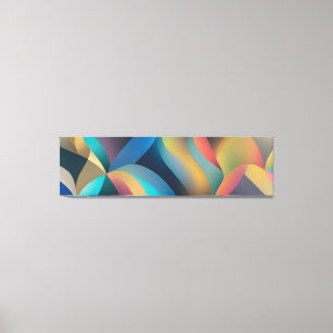 Abstract Waves and Swirls 29 Canvas Print