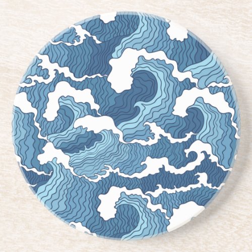 Abstract Waves Coaster