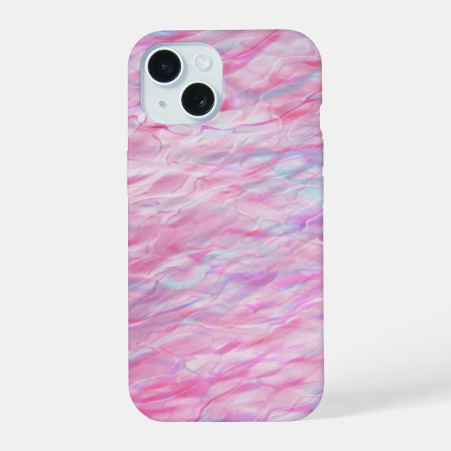 Abstract wavy pattern iphone case (Back)