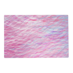 Abstract wavy pattern placemat