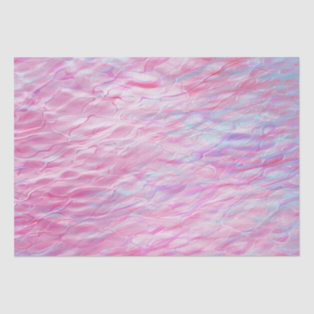 Abstract wavy pattern tissue paper (Front)