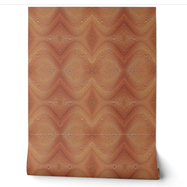 Abstract Wavy Pattern Wallpaper (Unrolling)