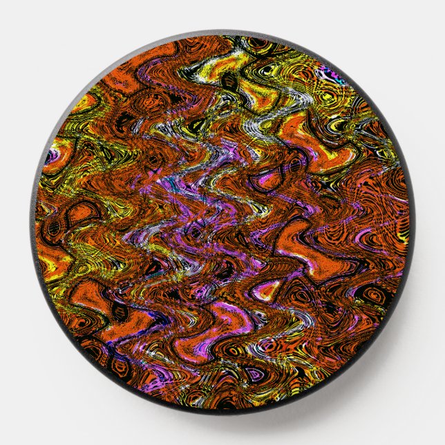 Abstract wavy  PopSocket (Popsocket)