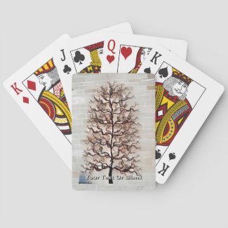 Abstract Wavy Tree
