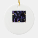 Abstract Whimsigoth Pattern Classic Ceramic Ornament