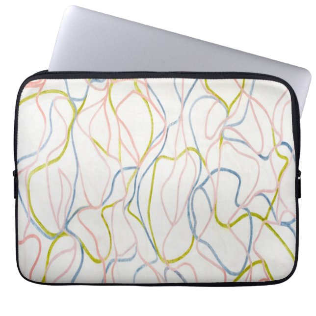 Abstract Whimsy Electronics Bag (Front)