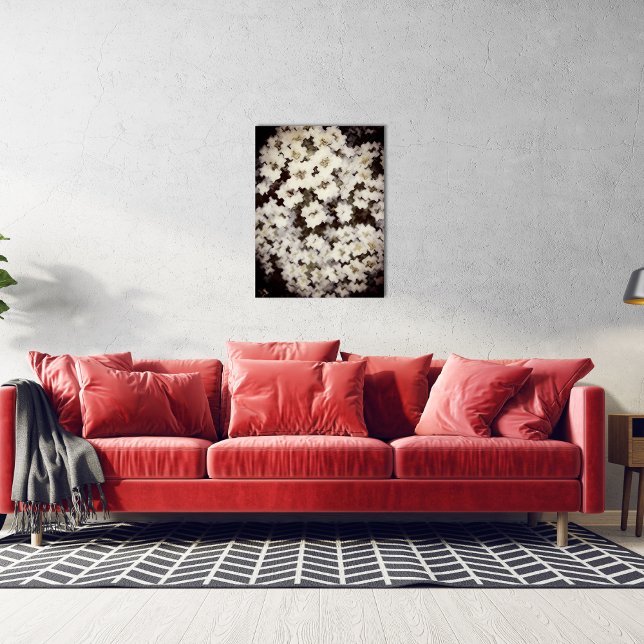 Abstract White Floral Poster (Creator Uploaded)