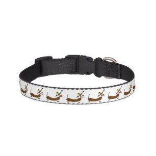 Abstract Wiener Dog Pet Collar
