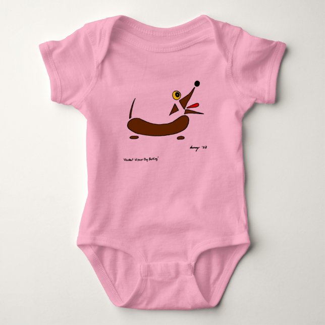 Abstract Wiener Dog Shirts (Front)
