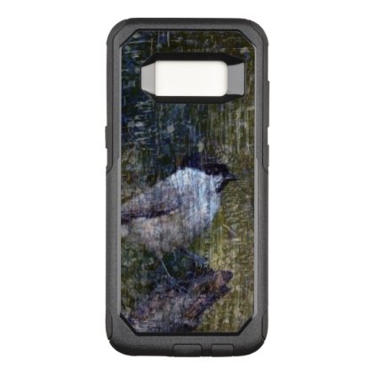 Abstract wild Chickadee OtterBox Commuter Samsung Galaxy S8 Case