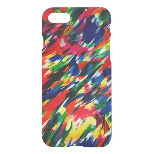 Abstract Windy Summer Day iPhone SE87 Case
