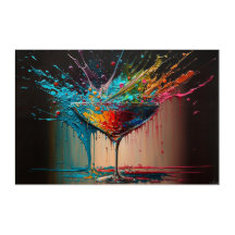 Abstract Wine and Cocktail SERIES