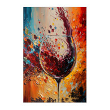 Abstract Wine and Cocktail SERIES