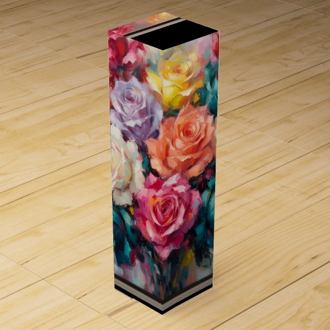 Abstract Wine Box (Front)