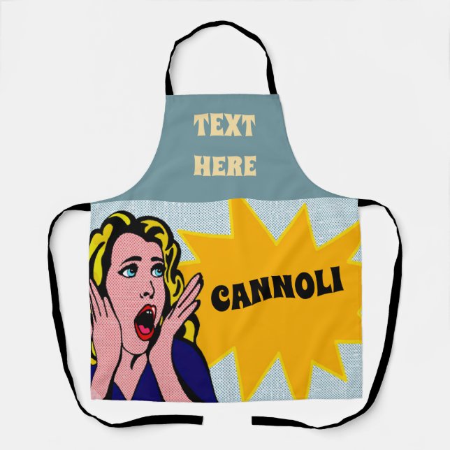 Abstract Wine Design add text, Apron (Front)