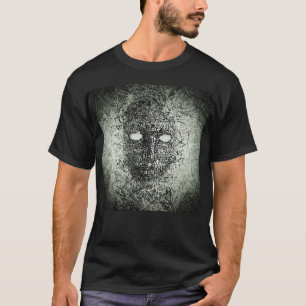 Abstract Wires Mask T-Shirt