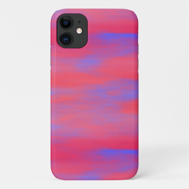 Abstract Wispy Design Phone Case (Back)