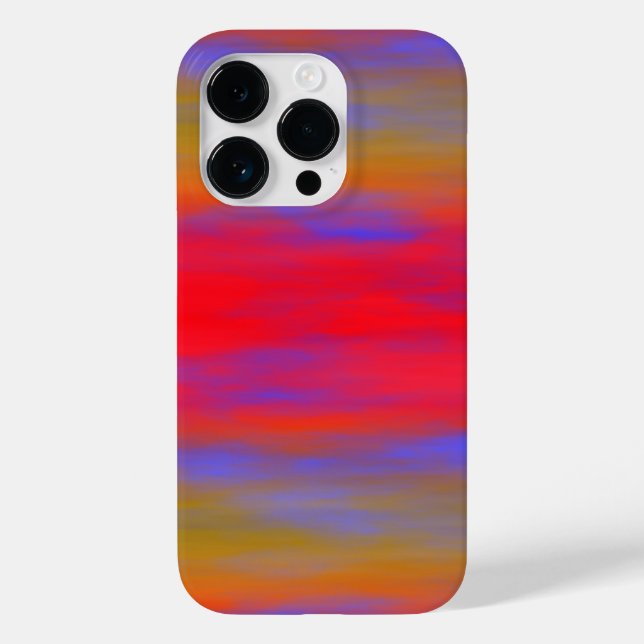 Abstract Wispy Design Phone Case (Back)