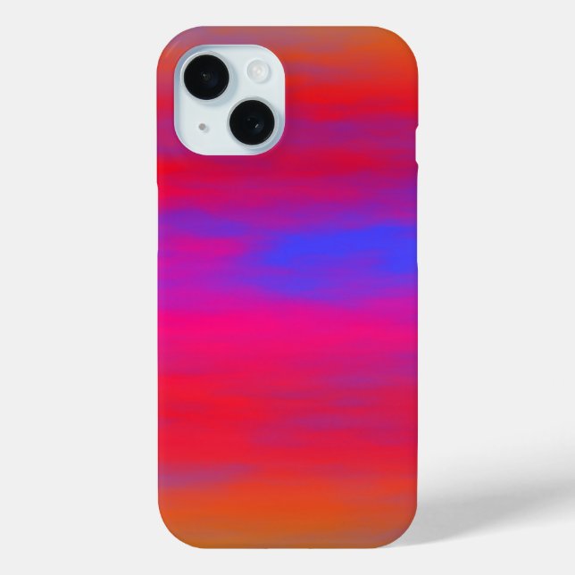 Abstract Wispy Design Phone Case (Back)