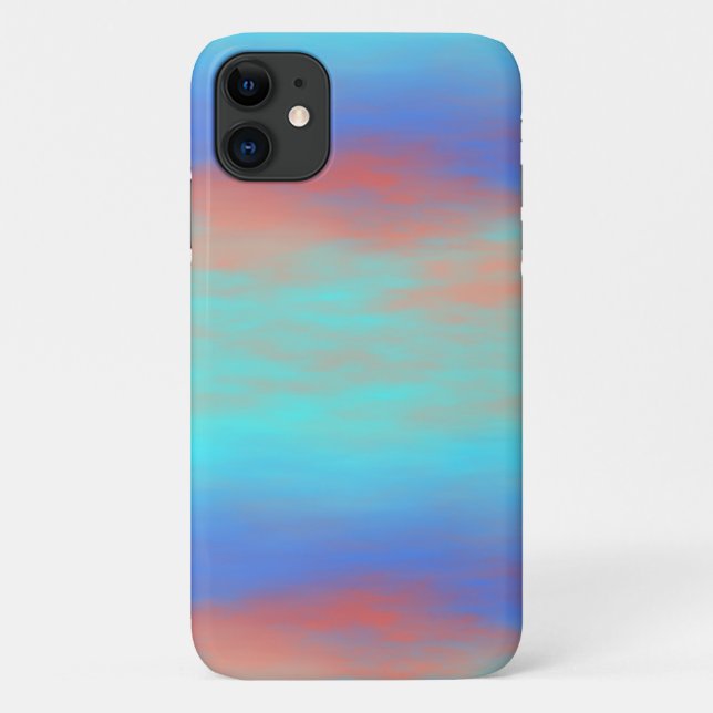 Abstract Wispy Design Phone Case (Back)