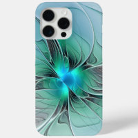 Abstract With Blue, Modern Fractal Art