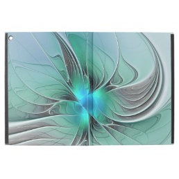 Abstract With Blue, Modern Fractal Art iPad Pro 12.9&quot; Case