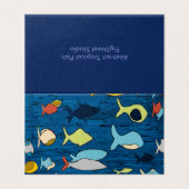 Abstract With Tropical Fish (Outside Unfolded)