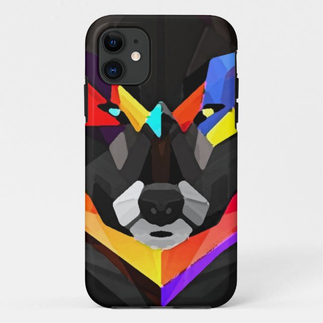Abstract wolf iphone Case-Mate iPhone case (Back)