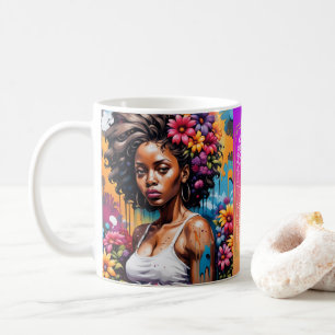 Abstract Woman of Faith Proverbs 31 30 Coffee Mug