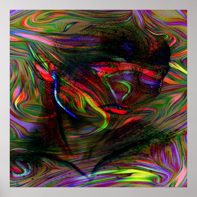 Abstract Woman Two Poster (Front)