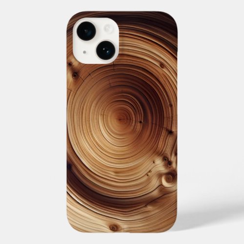 Abstract Wood Art Design Texture Case_Mate iPhone 14 Case