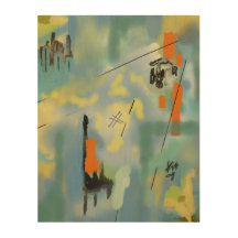 Abstract Wood Wall Art