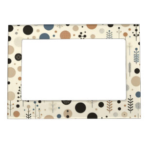 Abstract Woodland Magnetic Frame