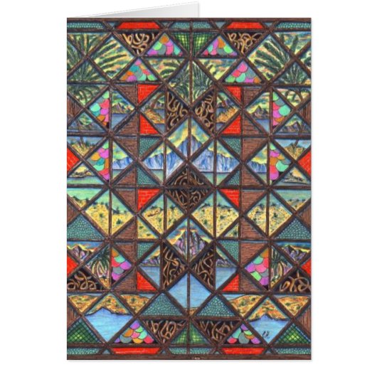 Abstract Worlds Cards (Front)