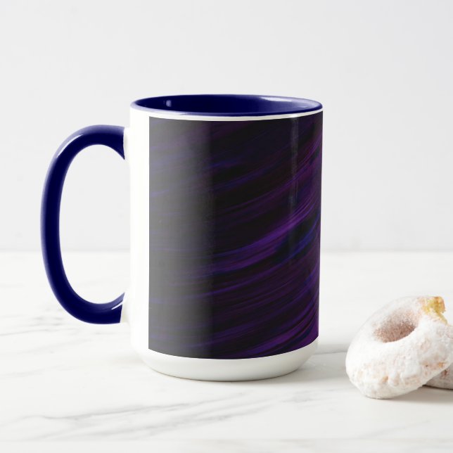 Abstract Wraps 12 Mug (With Donut)