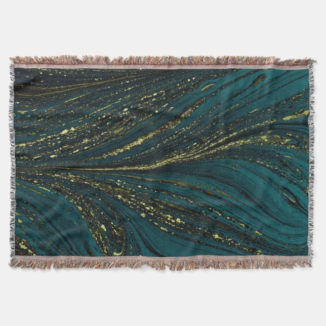 Abstract Wraps 15 Throw Blanket (Front)