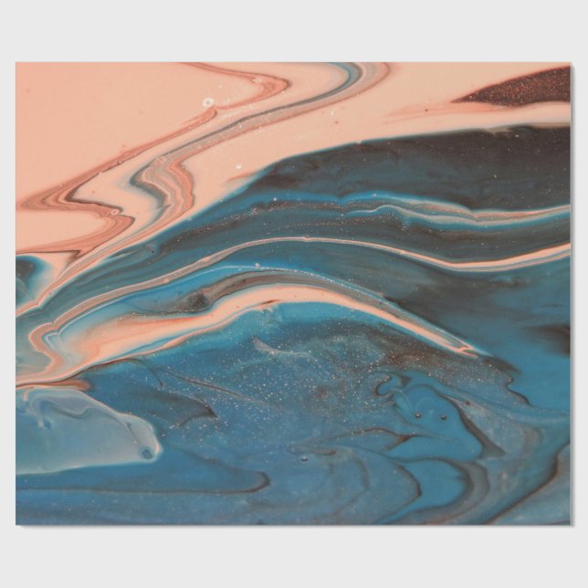 Abstract Wraps 17 Wrapping Paper (Flat)