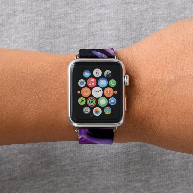 Abstract Wraps 18 Apple Watch Band (In Situ)